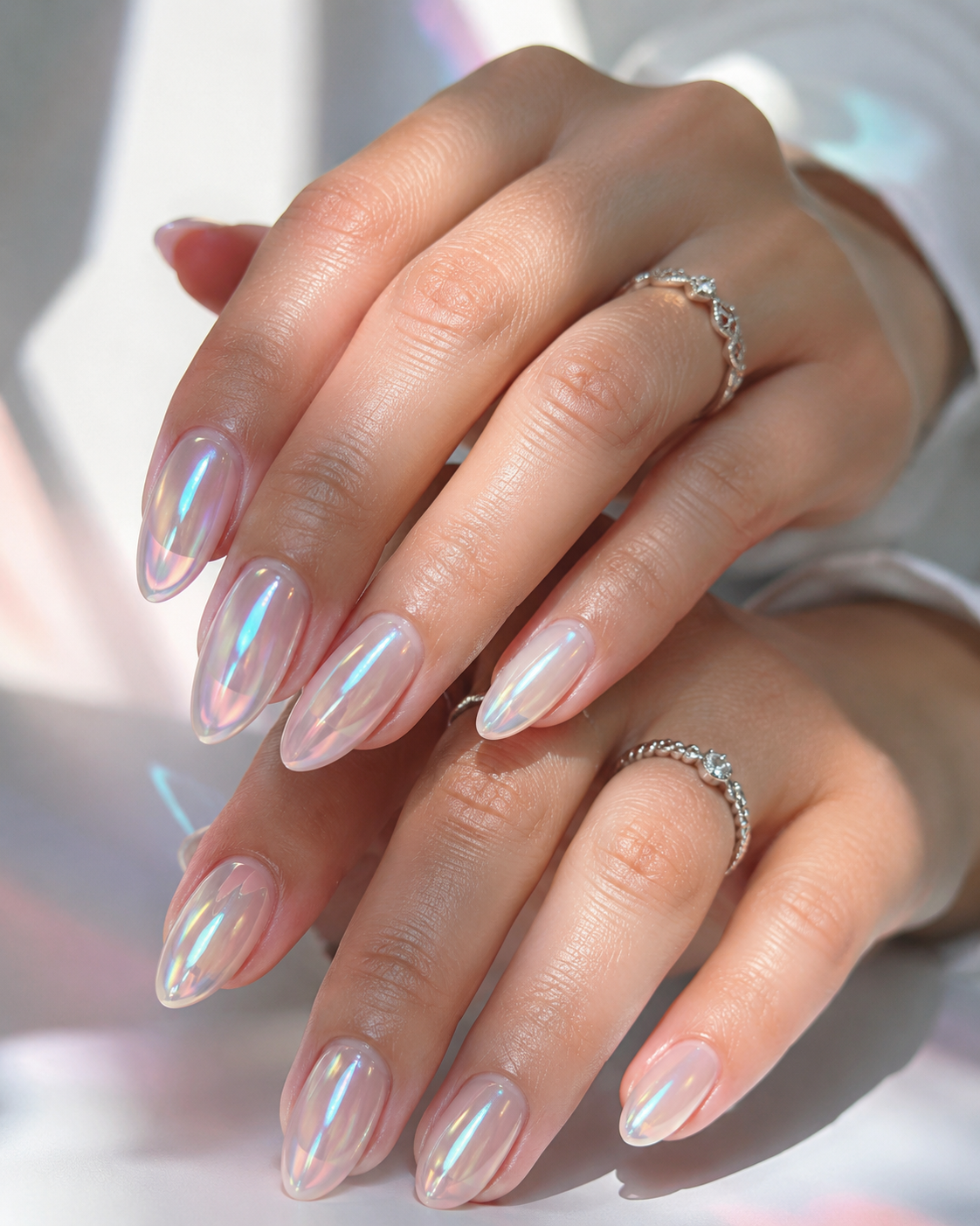 Soap Bubble Nails